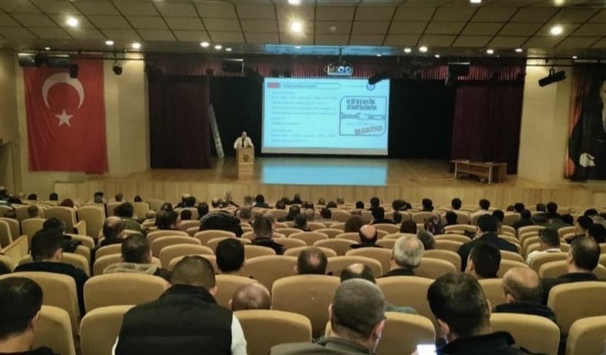 Yurtlarda görev yapan güvenlik görevlilerine eğitim verildi