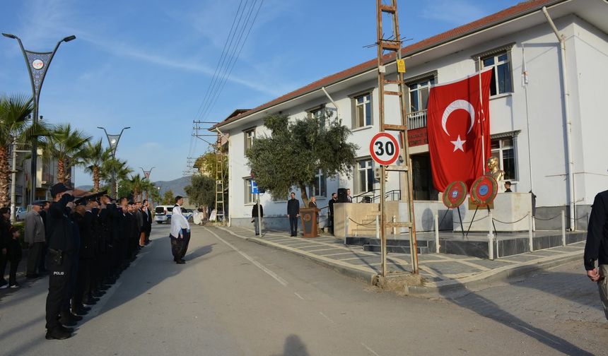 Mihalgazi'de 10 Kasım Atatürk'ün ahirete irtihalinin 87. yılı Anma programı yapıldı