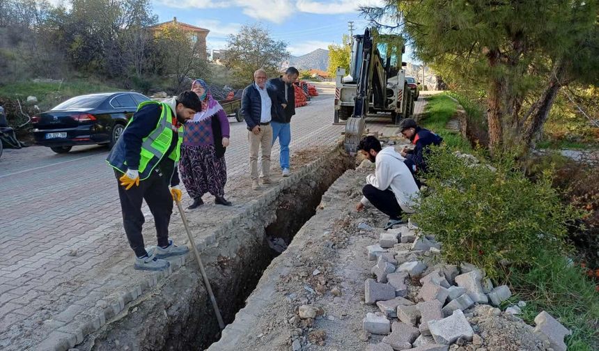 Mihalgazi'de Doğalgaz altyapı çalışmaları son sürat devam ediyor