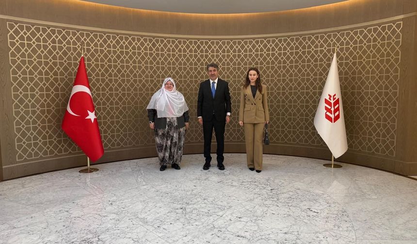 Zeynep Güneş'ten Ziraat Bankası Genel Müdürune ziyaret