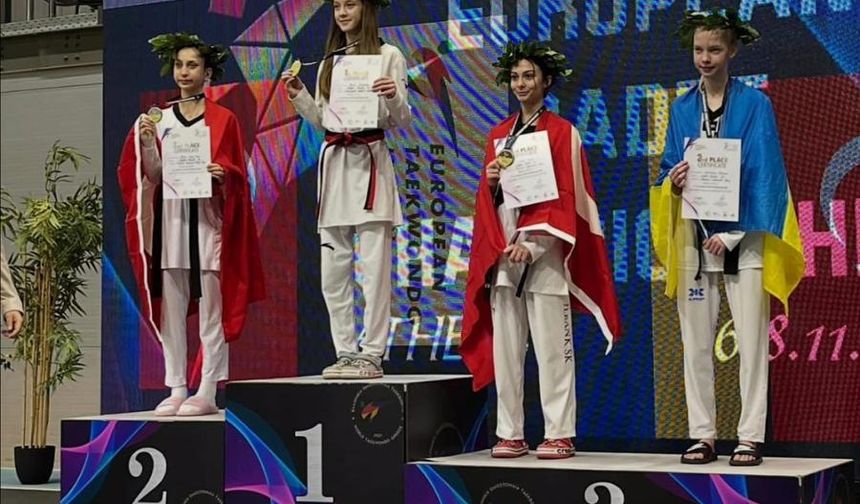 Eskişehir'li Sporcuların Tekvando da Uluslararası Başarılara