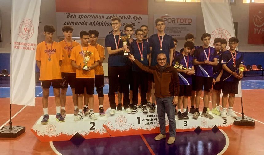 Okul Sporları Gençler İl Birinciliği müsabakaları sona erdi
