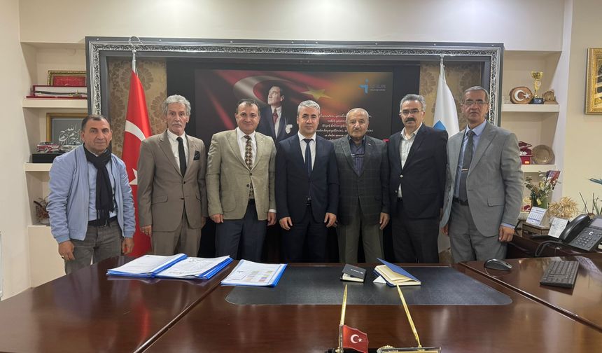 Dadaşlardan İş-Kur İl Müdürü Acar 'a Ziyaret