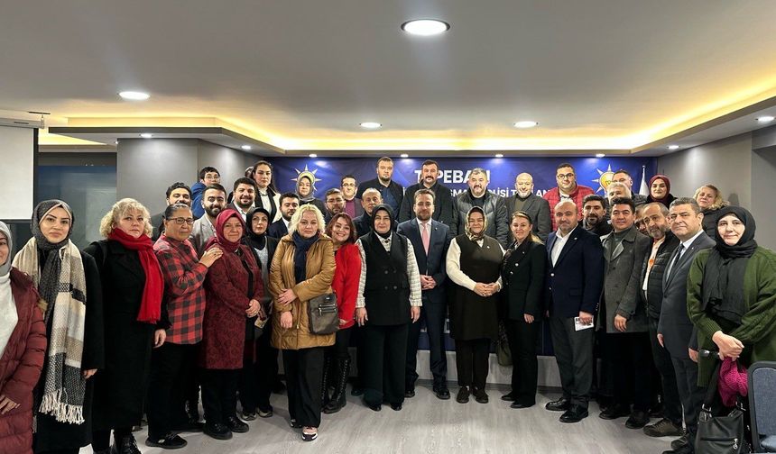 AK Parti'de Milletvekili Ayşen Gürcan 'ın katılımı ile Daraltılmış İlçe Danışma Meclisleri toplandı