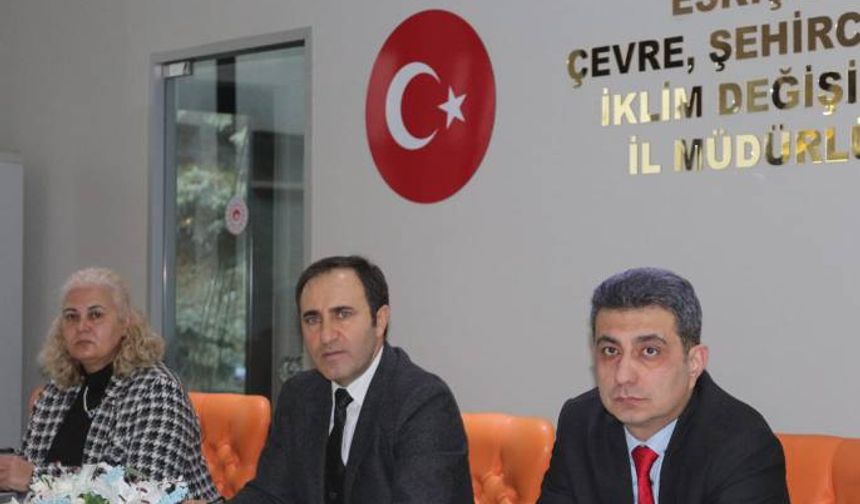 Çevre Şehircilik il Müdürlüğü Yıl sonu Değerlendirme toplantısı yapıldı