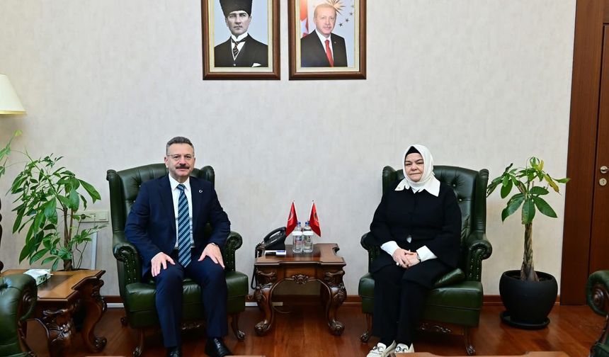 Ayşen Gürcan'dan Vali Aksoy'a Teşekkür Ziyareti