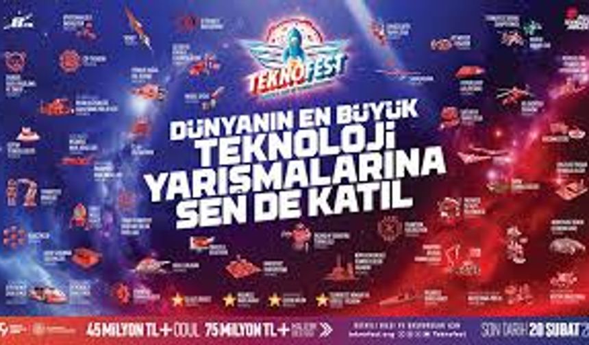 Teknofest için Başvurular başladı