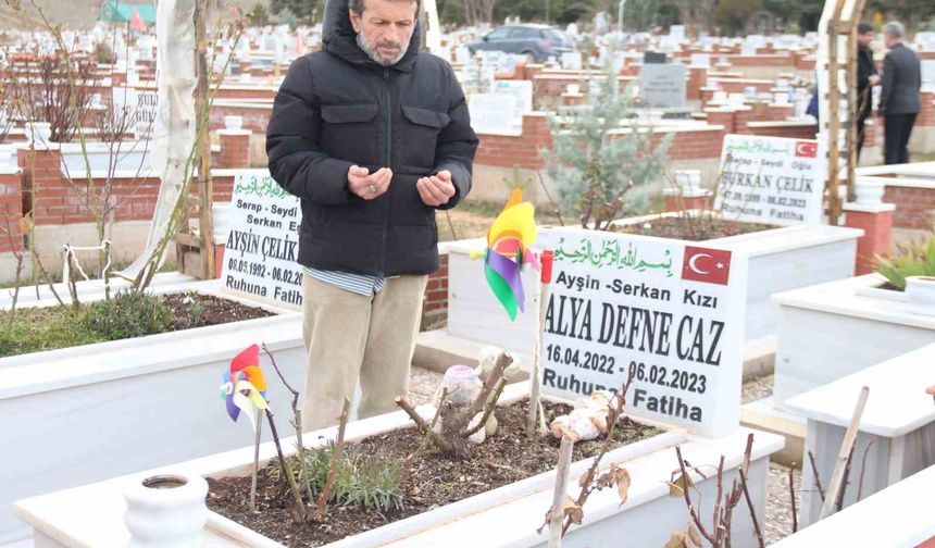 Depremde 9 aylık torununu, kızını, oğlunu ve damadını kaybeden baba: 'Torunum yeni yürüyordu'