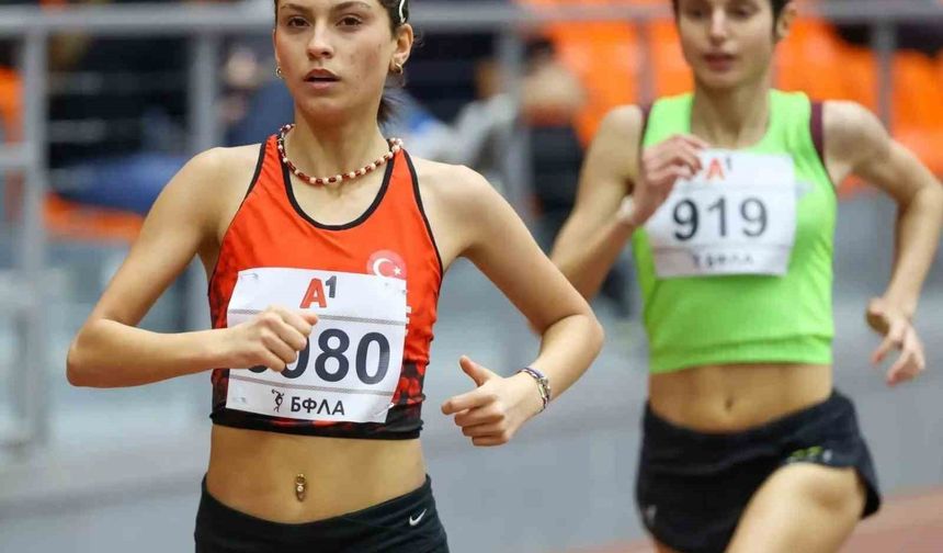 Eskişehirli atletizm sporcusunun uluslararası başarısı