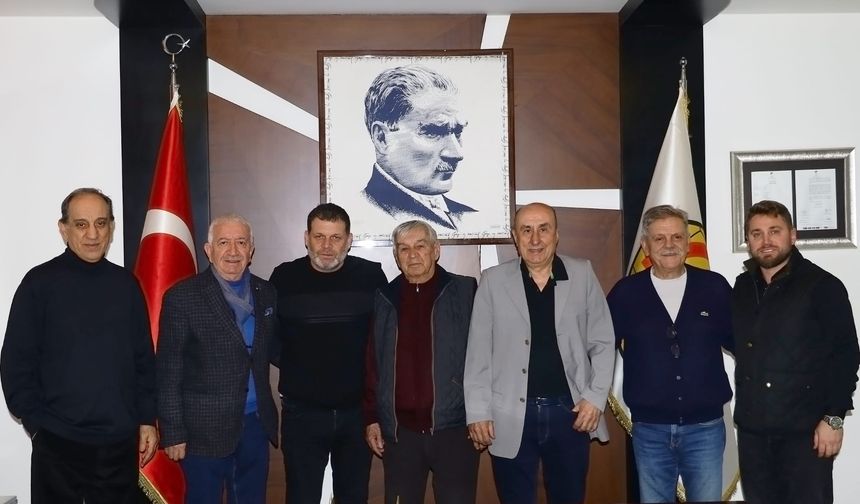 Efsanelerimizden Teknik Direktörümüz Hakan Şapcı’ya Ziyaret