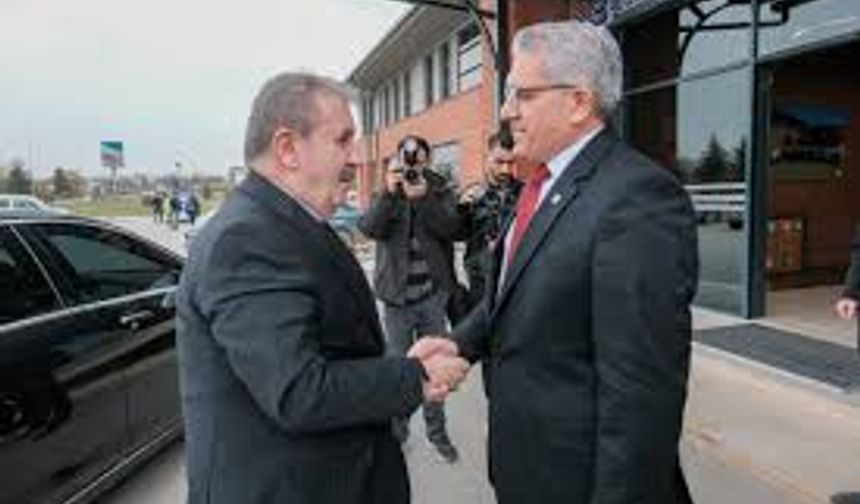 Büyük  Birlik Partisi  Genel  Başkanı  Destici'den  Ziyaret