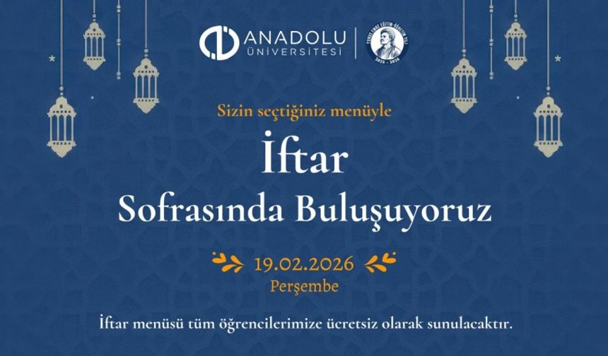 Öğrenciler iftar menülerini kendileri belirleyecek