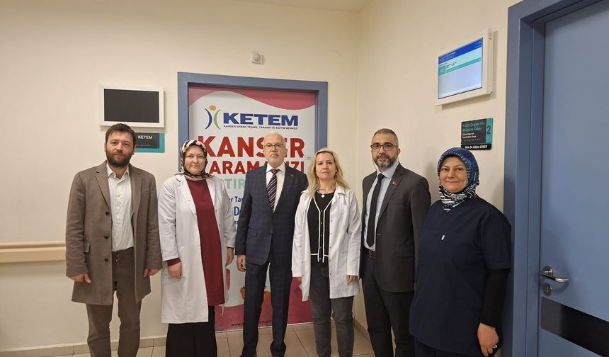 Kolorektal Kanser Farkındalık Ayı Kapsamında Hastanelere Ziyaret