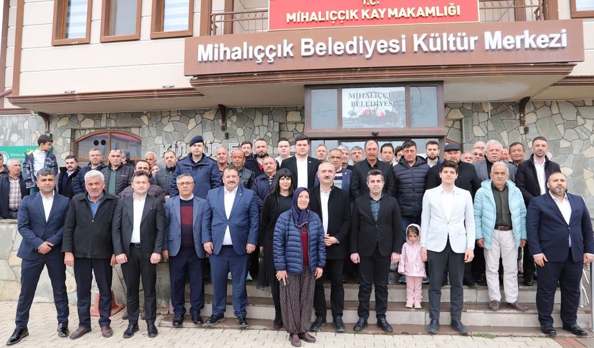 Mihalıççık'ta Bayramlaşma Merasimi