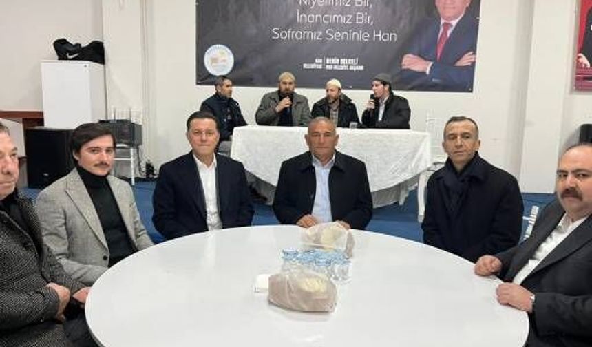 Han İlçesinde Bereket Sofrasında Buluştular