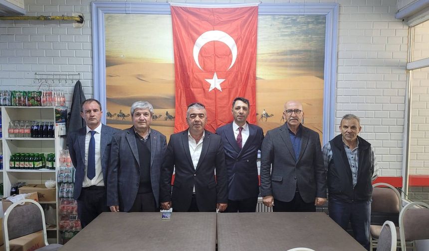 Gökhan Zeybek Mihalıççık Esnaf Odasında Güven Tazeledi