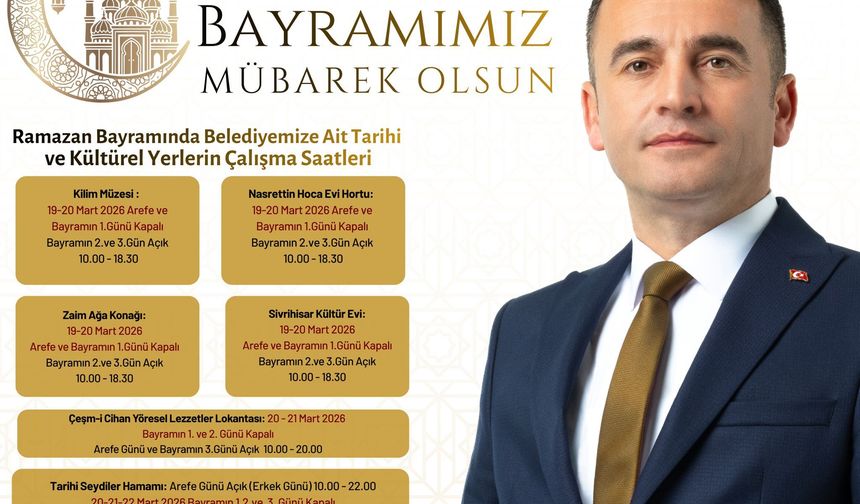 Sivrihisar'da Tarihi Alanlar  Vatandaşlara Ücretsiz Sunulmaya Devam Ediyor