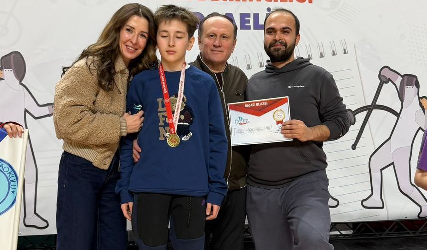 Yusuf Emir Tuç U-12 de Türkiye Şampiyonu oldu