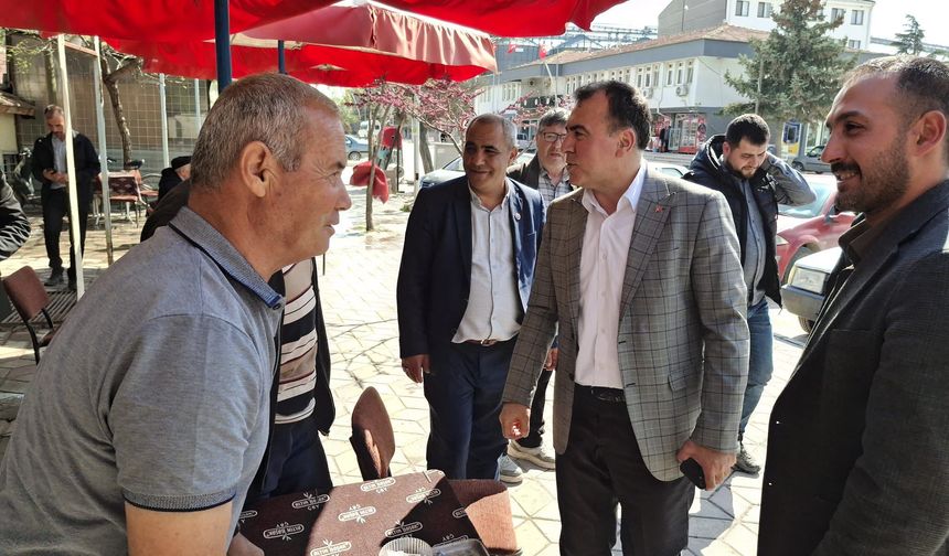 MHP Eskişehir İl Başkanı Ayhan Sezer 'den  Alpu'ya Ziyaret