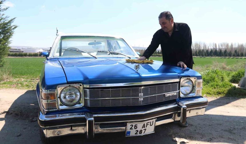 Çocuklukta hayal ettiği araca 52 yaşında kavuştu