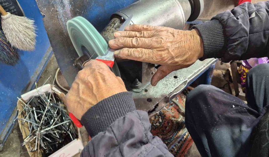 Kurban Bayramı için bıçak bileme işlemleri başladı