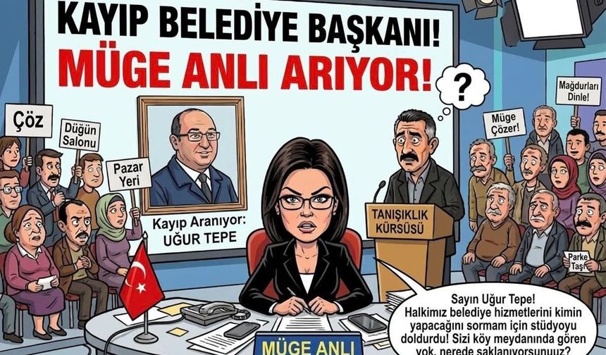 Seyitgazi Belediye Meclis üyesinden Kayıp Belediye Başkanı İlanı