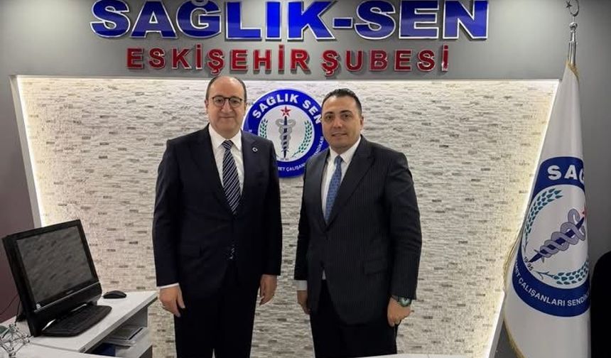 Dündar Ünlü’den Sağlık-Sen’e Ziyaret