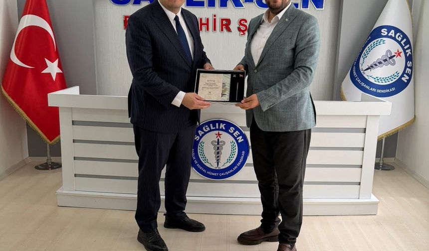 Tügva'dan Sağlık-sen e Ziyaret