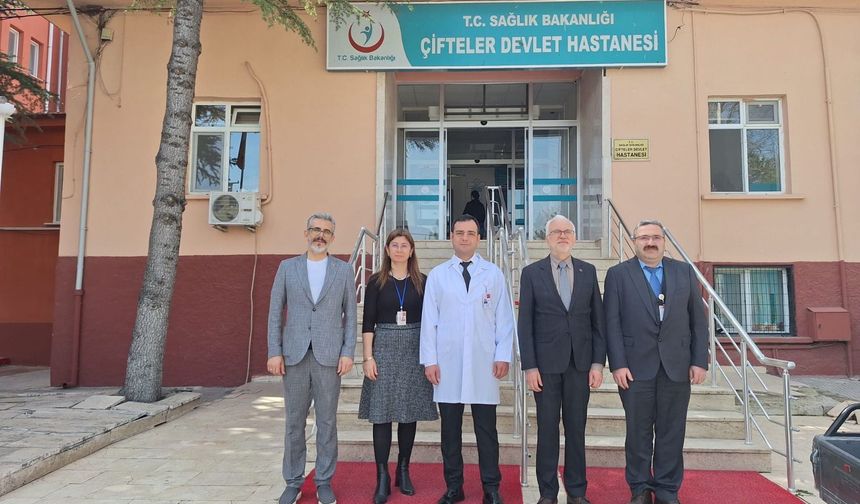 İl Sağlık Müdürü İlçe Gezilerine Devam Ediyor