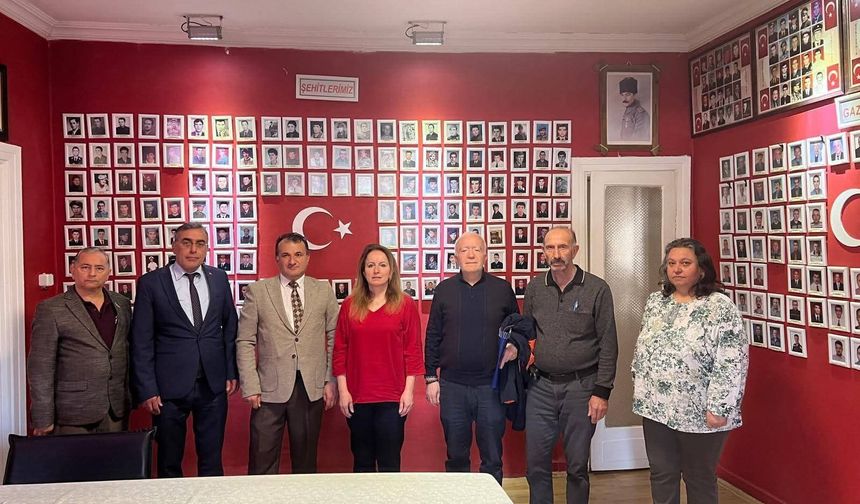 Yeni Sendika'dan Şehit ve Gaziler Derneğine Anlamlı Ziyaret