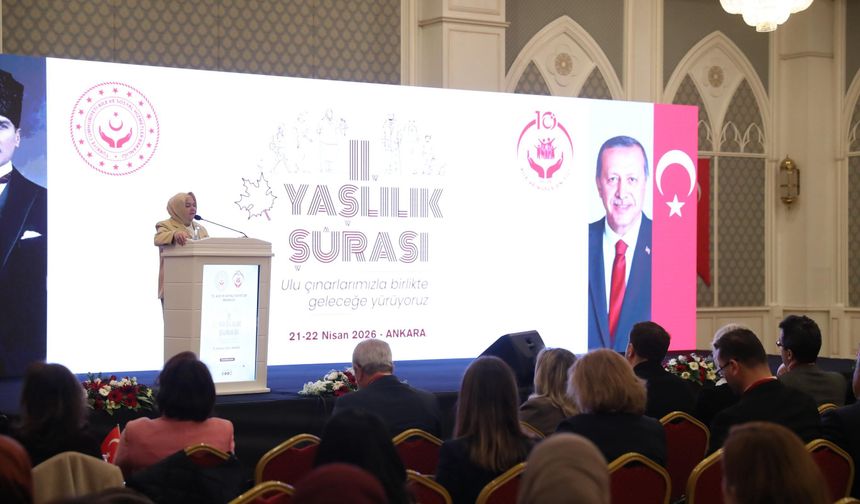 Ayşen Gürcan Yaşlılık Şurasına katıldı