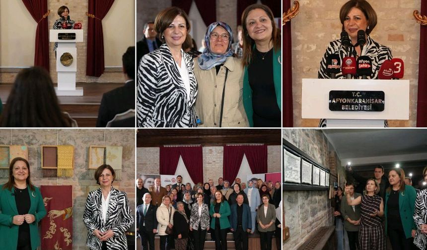 "Efsanelerle İpek" Sergisinin üçüncüsü Afyon'da Açıldı