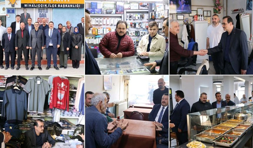 Milletvekili Dönmez 'den Mihalıççık Ziyareti