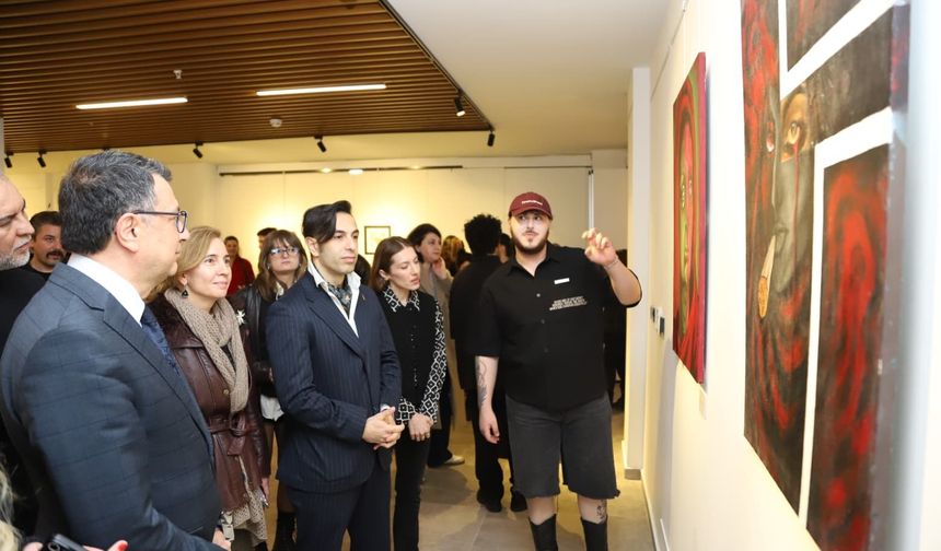 “Spatium” Sergisi Sanat  Sokağı’nda  Açıldı