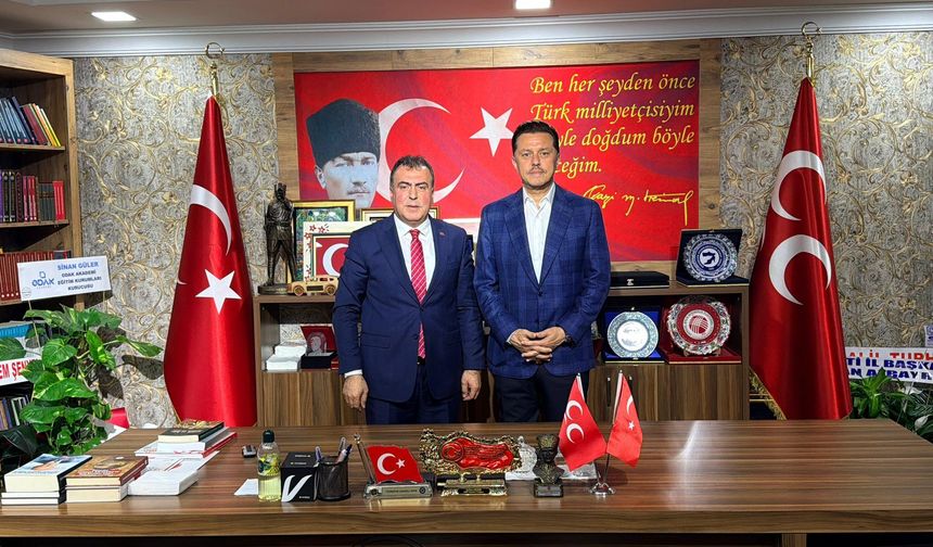 Hatipoğlu'ndan MHP'ye Hayırlı Olsun Ziyareti