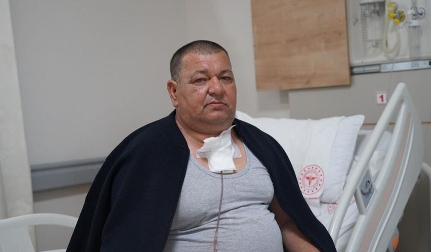 Boynundaki 542 gramlık kitle başarıyla çıkarıldı