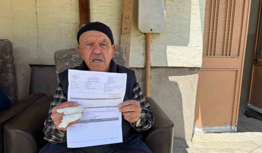 Kapıyı kırıp 86 yaşındaki adamı önce merdivenden attı, sonra darp etti