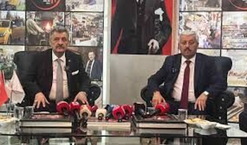 Esnaf Odalarında devir teslim töreni yapıldı