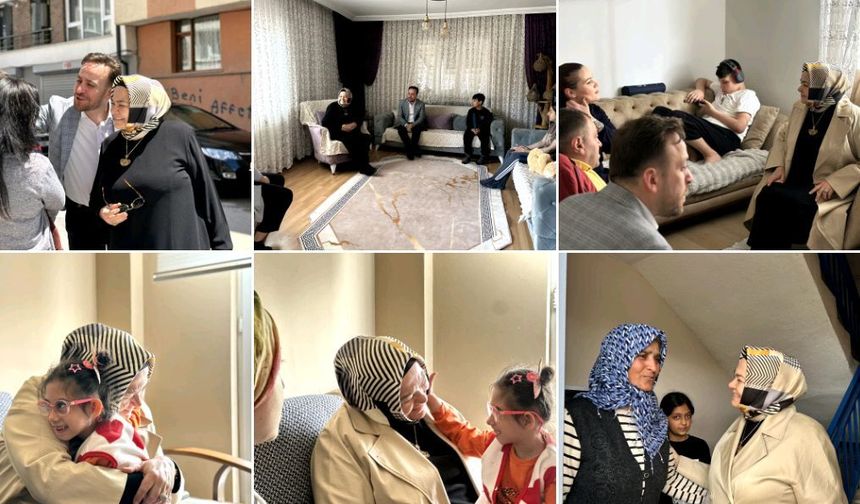 AK Parti Eskişehir Milletvekili Gürcan'dan 82 haneye ziyaret