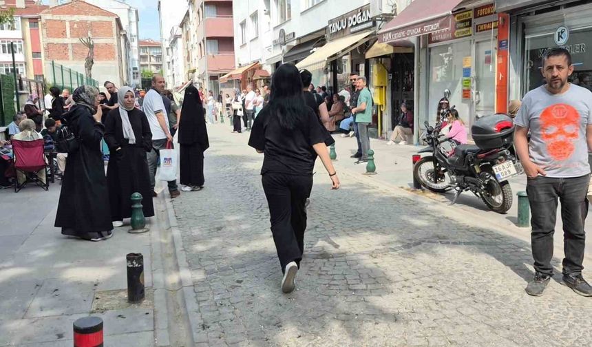 Eskişehir'de bir öğrenci LGS'ye son anda yetişti