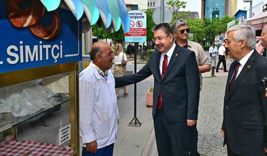 Vali Yılmaz'dan esnafa ziyaret