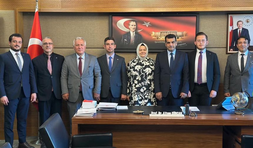 THK Eskişehir Şubesinden Milletvekili Gürcan' a Ziyaret