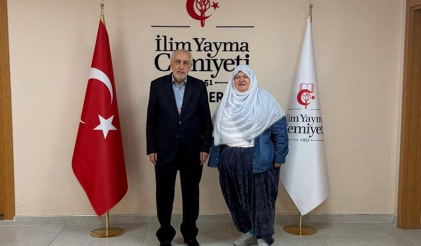 Zeynep Başkan'dan İlim Yayma Cemiyetine Ziyaret