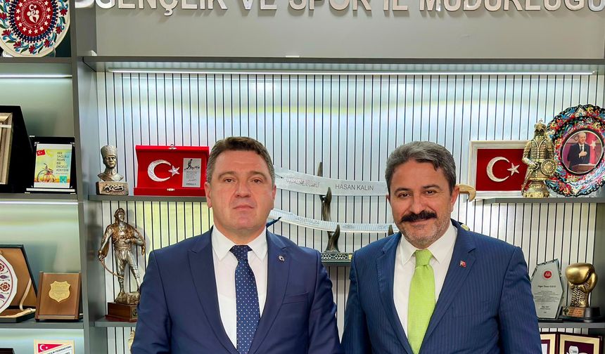 Cumhuriyet Başsavcısı Karakülah’tan İl Müdürü Kalın’a Veda Ziyareti