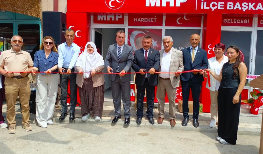 Mihalgazi İlçe Başkanlığı Yeni Hizmet Binası Coşkulu Bir Törenle Açıldı