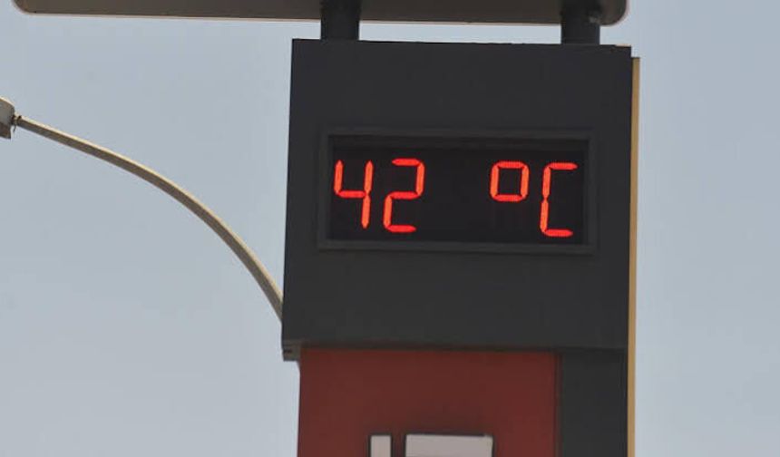 Eskişehir'de sıcaklığın 42 dereceye kadar ulaşması bekleniyor