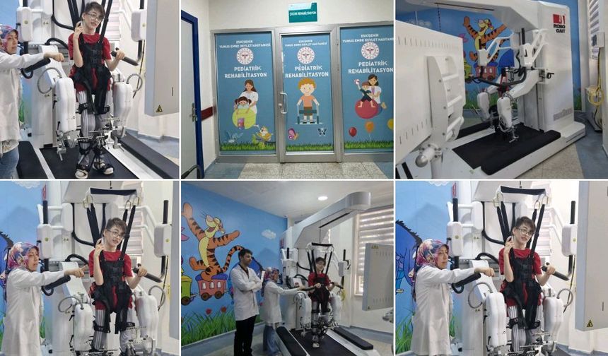 Robotik Yürüme Sistemleriyle Çocuk Hastalar Emin Ellerde
