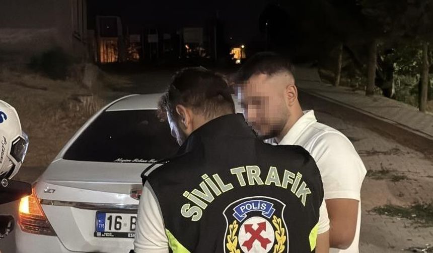'Dur' ihtarına uymayan 19 yaşındaki alkollü sürücüye 202 bin TL ceza