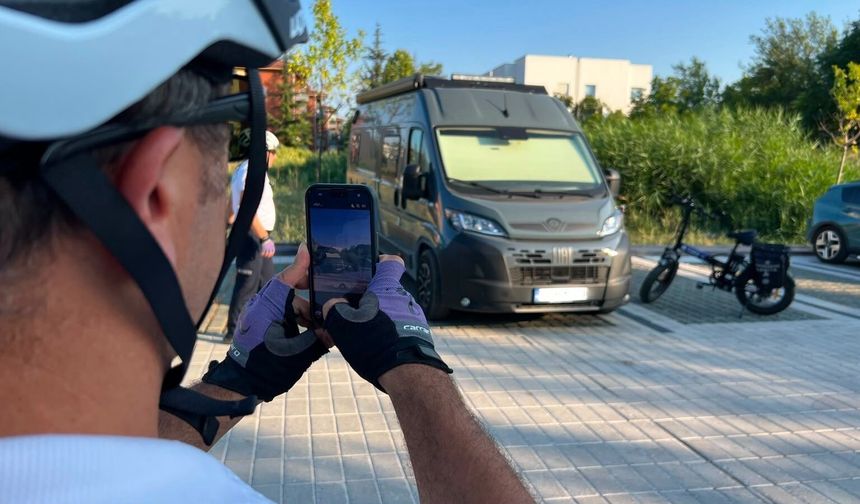 Bisikletli Zabıta Ekiplerinden Kanlıkavak Parkı'nda Sıkı Denetim