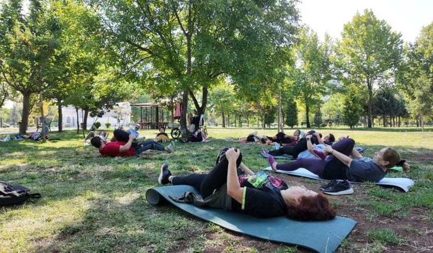 GSB Eskişehir'den Pilates Uygulaması